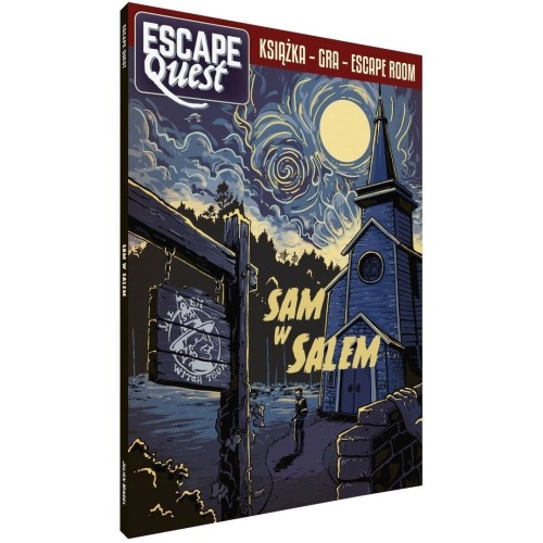 Escape Quest: Sam w Salem. Książka z łamigłówkami Gry Paragrafowe Egmont