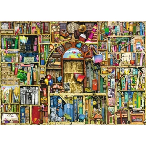 Puzzle 1000 el. Dziwna księgarnia C.Thompson Inspiracje Ravensburger