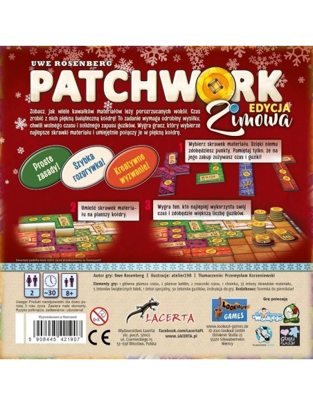 Patchwork Edycja Zimowa Dla dwojga Lacerta Patchwork Edycja Zimowa Dla dwojga Lacerta