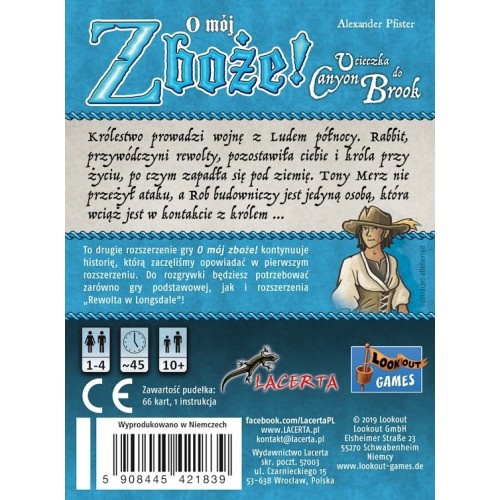 O mój zboże! - Ucieczka do Canyon Brook Pozostałe gry Lacerta