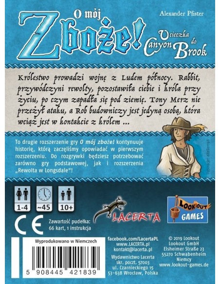 O mój zboże! - Ucieczka do Canyon Brook Pozostałe gry Lacerta