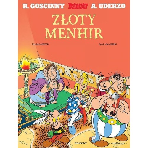 Asteriks - Złoty menhir Komiksy dla dzieci i młodzieży Egmont