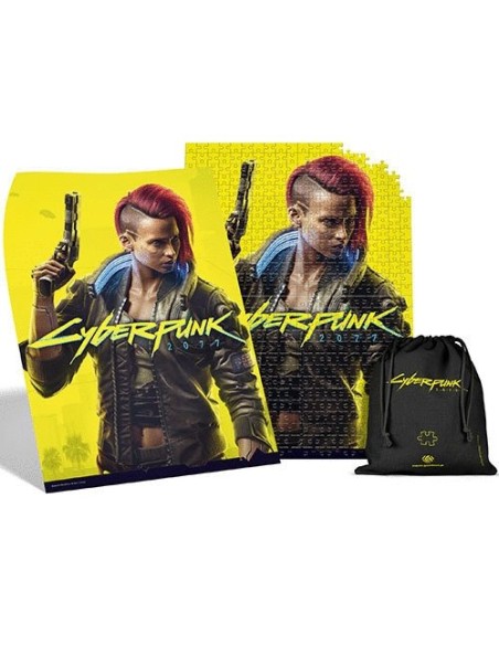 Good Loot Puzzle Cyberpunk 2077 Keyart Female V (500 elementów) Dla dorosłych Cenega Good Loot Puzzle Cyberpunk 2077 Keyart Female V (500 elementów) Dla dorosłych Cenega