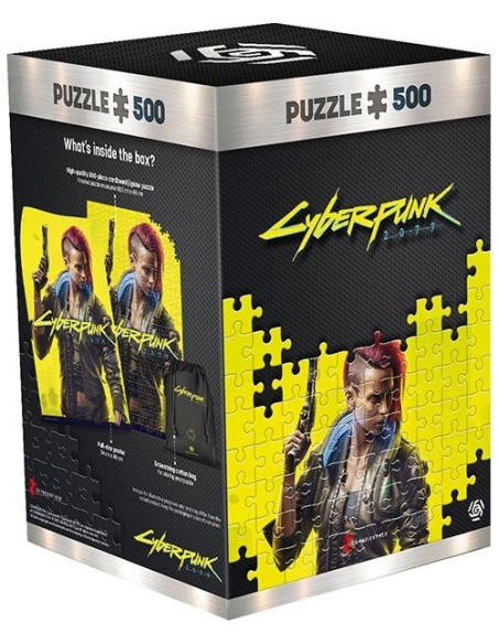Good Loot Puzzle Cyberpunk 2077 Keyart Female V (500 elementów) Dla dorosłych Cenega Good Loot Puzzle Cyberpunk 2077 Keyart Female V (500 elementów) Dla dorosłych Cenega