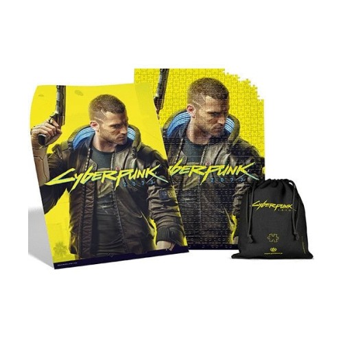 Good Loot Puzzle Cyberpunk 2077 Keyart male V (500 elementów) Dla dorosłych Cenega