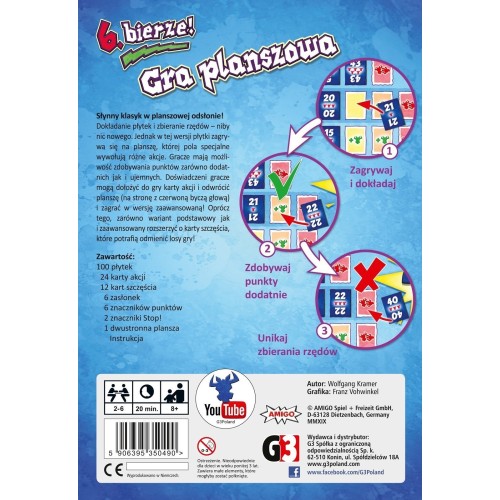 6. bierze! (gra planszowa) Imprezowe G3