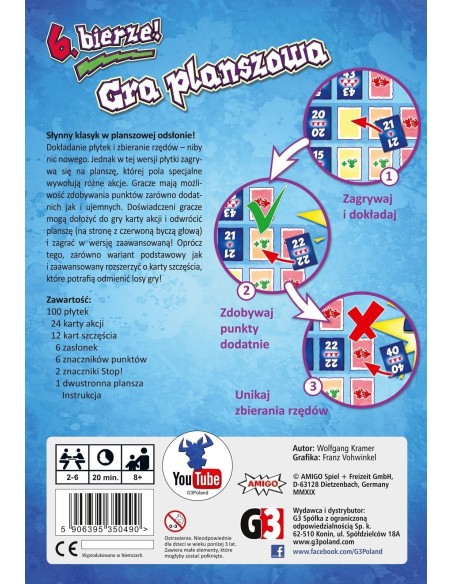 6. bierze! (gra planszowa) Imprezowe G3