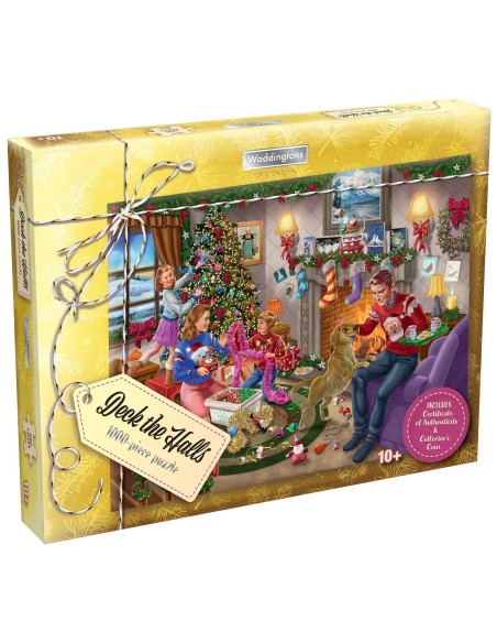 Puzzle 1000 el. Wieczór wigilijny Puzzle Winning Moves GmbH