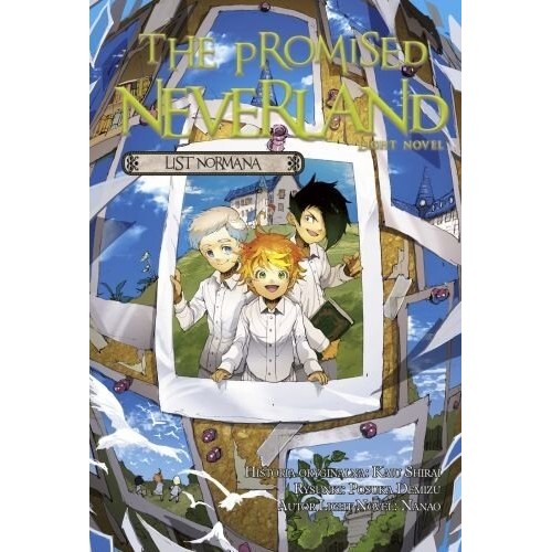 The Promised Neverland Light Novel: List Normana Light novel Waneko
