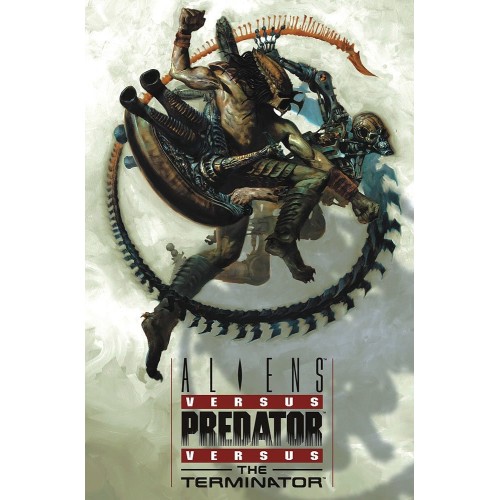 Aliens vs. Predator vs. Terminator Komiksy science-fiction Scream Comics