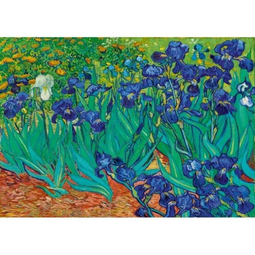 Puzzle 1000 Irysy Vincent van Gogh Malarstwo bluebird puzzle