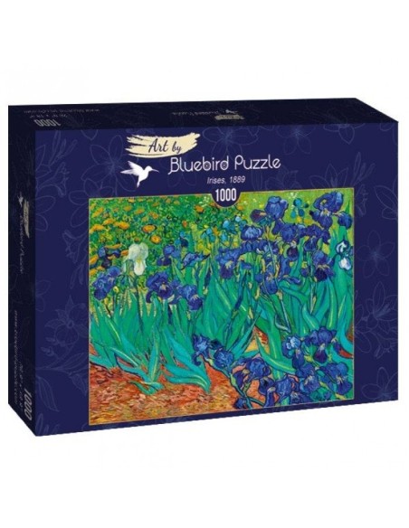 Puzzle 1000 Irysy Vincent van Gogh Malarstwo bluebird puzzle