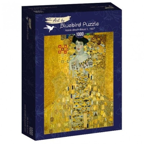 Puzzle 1000 Adele Bloch-Bauer I, Gustav Klimt Malarstwo bluebird puzzle
