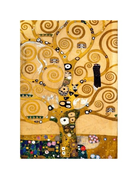 Puzzle 1000 Drzewo życia, Gustav Klimt Malarstwo bluebird puzzle