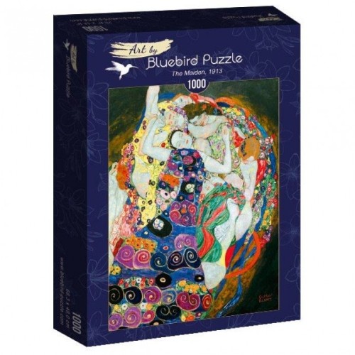 Puzzle 1000 Młode dziewice, Gustav Klimt Malarstwo bluebird puzzle