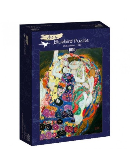 Puzzle 1000 Młode dziewice, Gustav Klimt Malarstwo bluebird puzzle