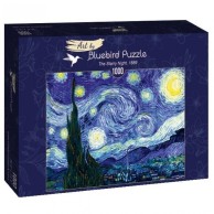 Puzzle 1000 Gwiaździsta noc, Vincent van Gogh Malarstwo bluebird puzzle