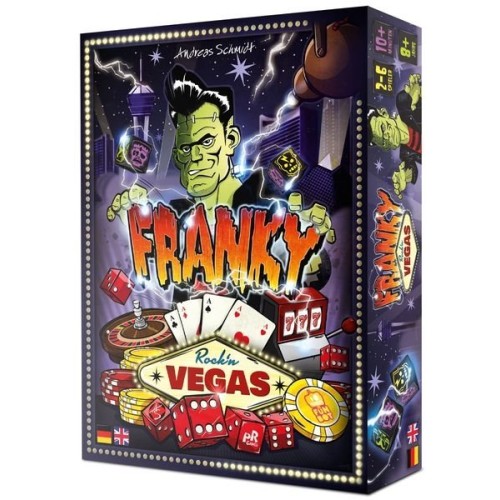 Franky Rock'n Vegas (edycja angielska) Kościane Lucky Duck Games
