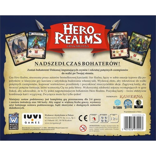 Hero Realms: Gra karciana (nowa edycja) Hero Realms IUVI Games
