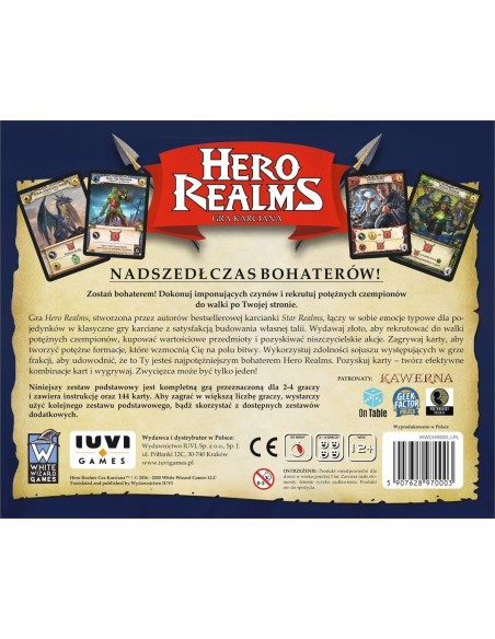 Hero Realms: Gra karciana (nowa edycja) Hero Realms IUVI Games