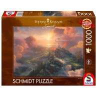 PQ Puzzle 1000 el. THOMAS KINKADE Święty Krzyż Dla dorosłych Schmidt Spiele