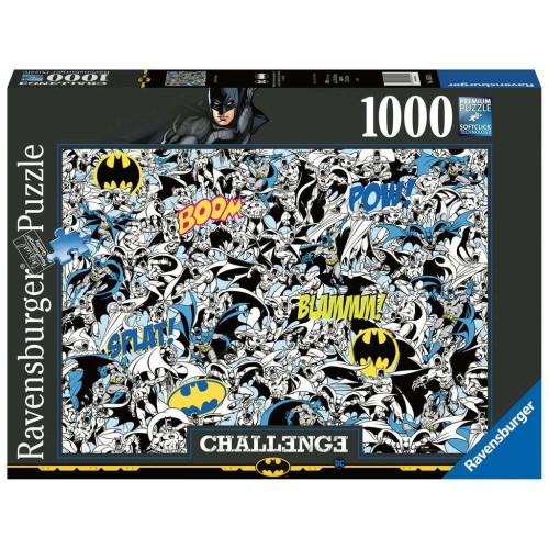 Puzzle 1000 el. Challenge. Batman Dla dorosłych Ravensburger
