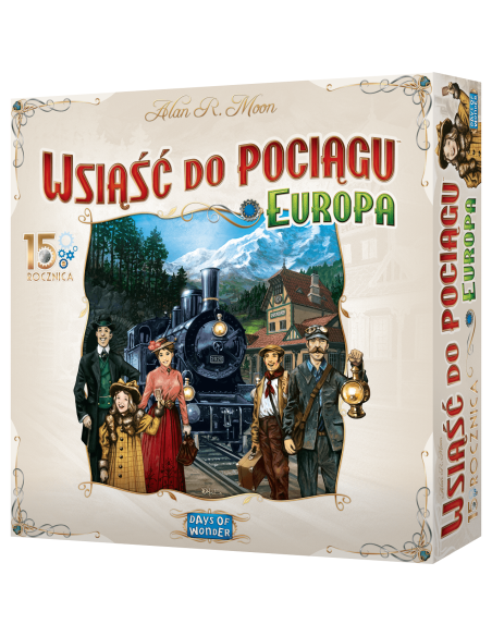 Wsiąść do Pociągu: Europa 15. rocznica Rodzinne Rebel