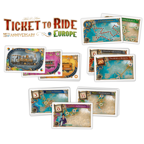 Wsiąść do Pociągu: Europa 15. rocznica Rodzinne Rebel