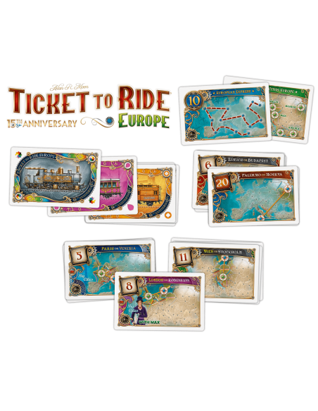 Wsiąść do Pociągu: Europa 15. rocznica Rodzinne Rebel