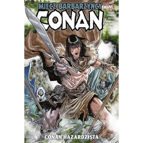 Conan - Miecz barbarzyńcy - 2 - Conan hazardzista Komiksy fantasy Egmont