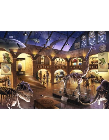 Puzzle 368 el. EXIT Muzeum historii naturalnej Seria Exit Ravensburger