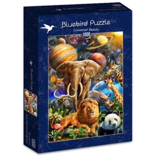 Puzzle 1000 Uniwersalne piękno Inspiracje bluebird puzzle