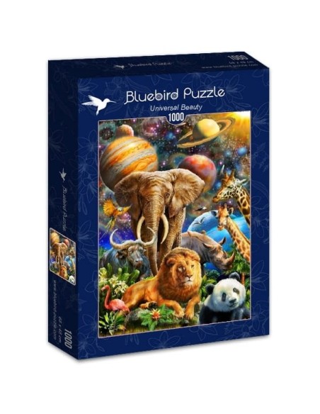 Puzzle 1000 Uniwersalne piękno Inspiracje bluebird puzzle