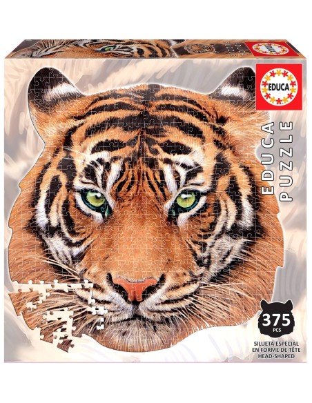 Puzzle 375 el. Tygrys Zwierzęta Educa