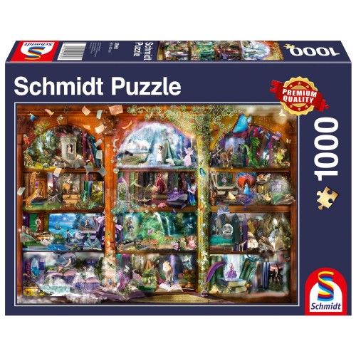 PQ Puzzle 1000 el. Magiczny świat bajek Fantasy Schmidt Spiele