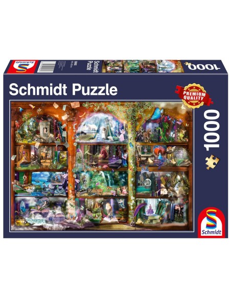 PQ Puzzle 1000 el. Magiczny świat bajek Fantasy Schmidt Spiele