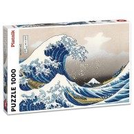 Puzzle 1000 el. Hokusai, Wielka Fala Malarstwo Piatnik