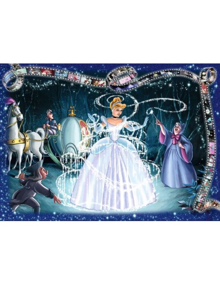 Puzzle 1000 el. Walt Disney - Kopciuszek Dla dzieci Ravensburger