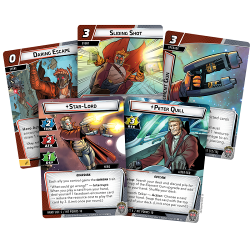 Marvel Champions: The Card Game -Star-Lord Hero Pack Hero Packs Fantasy Flight Games