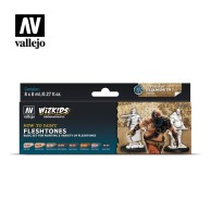 Vallejo Premium Wizkids Set Fleshtones 80.259 Zestawy Vallejo