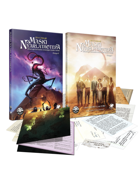 Zew Cthulhu 7ed. Maski Nyarlathotepa Zew Cthulhu Black Monk