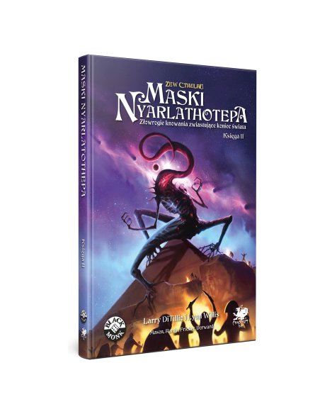 Zew Cthulhu 7ed. Maski Nyarlathotepa Zew Cthulhu Black Monk
