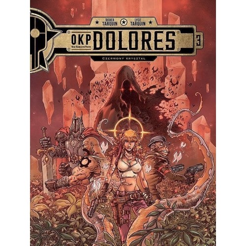 OKP Dolores - 3 - Czerwony kryształ Komiksy fantasy Egmont