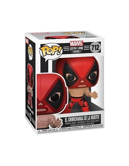 Figurka Funko POP Marvel: Luchadores - El Chimichanga De La Muerte (Deadpool) 712 Funko - Marvel  Funko - POP!