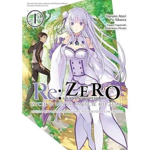 Re: Zero. Życie w innym świecie od zera. Księga 4 - Sanktuarium i Wiedźma Chciwości - 1 Seinen Waneko