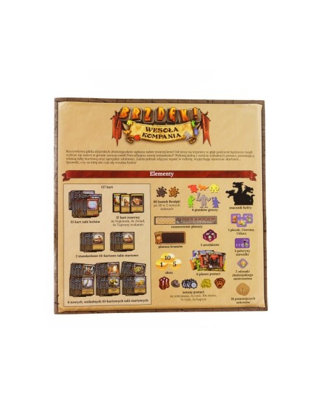 Brzdęk! Wesoła Kompania! + karta promo \\"O mały włos\\" Pozostałe gry Lucrum Games