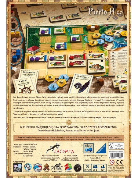 Puerto Rico (III edycja) Ekonomiczne Lacerta