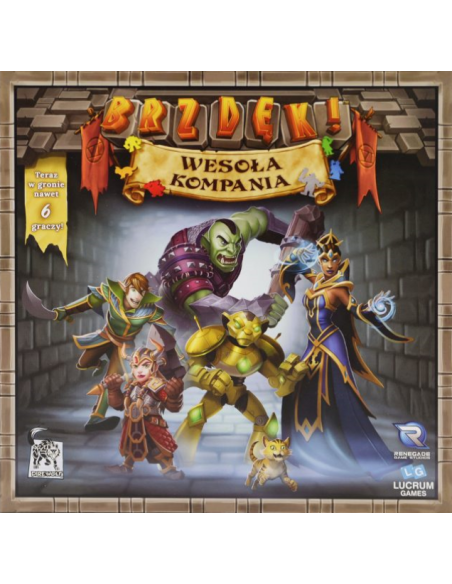 Brzdęk! Wesoła Kompania! + karta promo \\"O mały włos\\" Pozostałe gry Lucrum Games