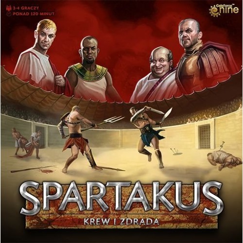 Spartakus: Krew i zdrada (druga edycja polska) Strategiczne Gale Force Nine