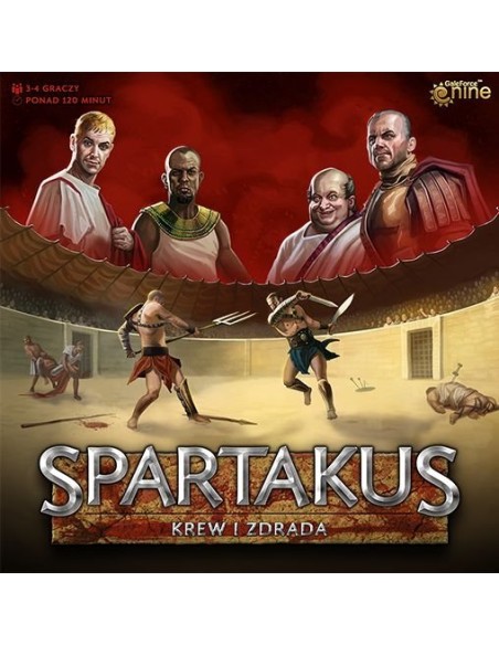Spartakus: Krew i zdrada (druga edycja polska) Strategiczne Gale Force Nine